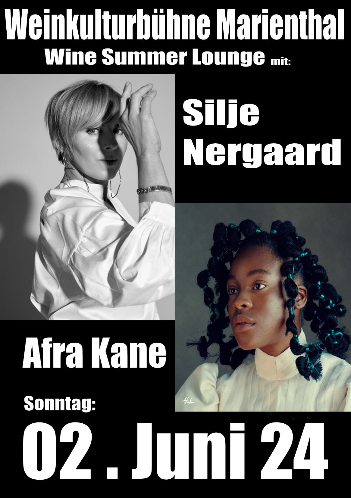 Silje Nergaard / Afra Kane the Wine Summerlounge Festival Musik und